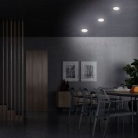 Einbauleuchte Briloner Rahmenlos LED Deckenlampe Weiß 6 Watt