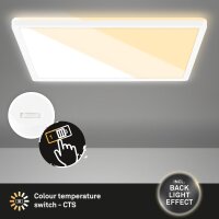LED Deckenleuchte CTS Backlight, Weiß, 22 Watt,...