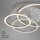 Deckenleuchte Briloner Frame LED getrennt schaltbar Aluminium schwenkbare Deckenlampe 24 Watt