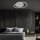 Deckenleuchte Briloner Frame LED getrennt schaltbar Aluminium schwenkbare Deckenlampe 24 Watt