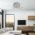 Deckenleuchte Briloner Frame LED getrennt schaltbar Aluminium schwenkbare Deckenlampe 24 Watt