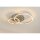 LED Deckenlampe Frame, Aluminium, 24 Watt, 3000K, schwenkbar, 40 x 30 x 7,5 cm – Briloner