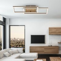 Deckenleuchte Briloner Frame 28 Watte LED Deckenlampe...