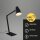 Tischleuchte Tischlampe, Schwarz, 10 Watt (exkl.), 15 x 47,5 x 44 cm – Briloner