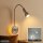 Wandlampe Bettlampe Backlight, Nickelmatt, 10 Watt, E14-Fassung, 150lm, 3000K – Briloner