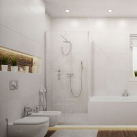 Einbauleuchte Briloner 3 Watt LED Weiß 3er Set IP65...