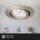 Einbauleuchten Briloner LED 3er Set Nickelmatt 3 Watt IP23 Einbauspot