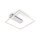 Deckenleuchte Briloner Frame LED Aluminium 12 Watt Deckenlampe