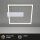LED Deckenleuchte Frame, Aluminium, 12 Watt, 32 x 30 x 5 cm – Briloner