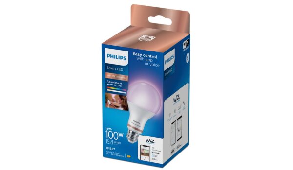 Philips Smart LED A67 E27 – 13 W (entspricht 100 W) – RGB + Tunable White