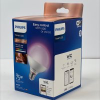 Leuchtmittel Philips LED E27 Smarthome WIZ RGB + CCT 11 Watt