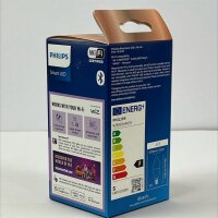 Smarte LED-Lampe, E14, 4,9 Watt, 470lm, 2700 – 6500K – Philips