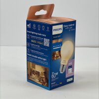 Smarte LED-Lampe, E27, 7 Watt, 806lm, 2700 – 6500K – Philips