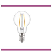 LED-Globelampe, E14, 2 Watt, 250lm, 2700K – Philips