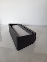 Akzent Licht D02 LED Außenwandleuchte 13W IP65 1200lm Aluminium Schwarz