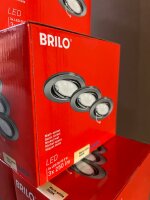 LED Einbauleuchten Fit, Nickelmatt, Bohrloch 6,8 cm,...