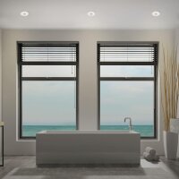 Einbauleuchte Briloner 3 x 6 Watt LED Aluminium IP44 Einbauspot warmweiß