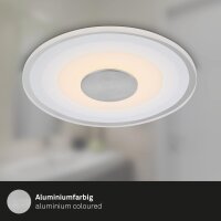 LED Einbauleuchten, Aluminium, Bohrloch 10 cm, 3x6W, IP44, Ø 12 cm – Briloner