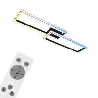 Deckenleuchte Briloner Frame 45 Watt LED schwarz...