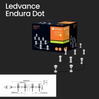 Außenleuchte Ledvance Endura Dot 9 PCS 6 Watt LED...