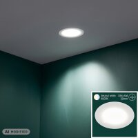 Einbauleuchte Briloner 3 Watt LED Weiß Spot...