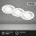 LED Einbaulampen Panel, Weiß, Bohrloch 8,6 cm, 3x7W, 4000K, schwenkbar, IP23 – Briloner