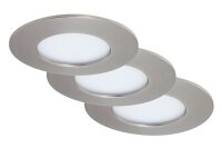Einbauleuchten Briloner 3er Set LED 4,9 Watt...