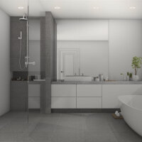 LED Einbauleuchten Kulana, Weiß-Matt, Bohrloch 6,8 cm, 4x4,9W, 480lm, 3000K, IP44 – Briloner