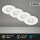 LED Einbauleuchten Kulana, Weiß-Matt, Bohrloch 6,8 cm, 4x4,9W, 480lm, 3000K, IP44 – Briloner