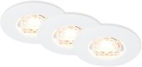 Einbauleuchten Briloner 3 x 3,6 Watt LED IP44 Weiß...