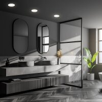 Einbauleuchten Briloner 3 x 3,6 Watt LED IP44 Weiß Einbauspots 340 Lumen