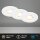 Einbauleuchten Briloner 3 x 3,6 Watt LED IP44 Weiß Einbauspots 340 Lumen