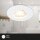 Einbauleuchten Briloner 3 x 3,6 Watt LED IP44 Weiß Einbauspots 340 Lumen