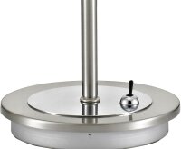 Tischleuchte Max, Stahl, 4 Watt, 13 x 13 x 37 cm – LeuchtenDirekt