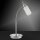 Tischlampe Max, Stahl, 4 Watt, 3000K, Glas, 13 x 13 x 37 cm – LeuchtenDirekt
