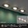 Einbauleuchte Briloner 3 x 3,5 Watt LED Einbauspot dimmbar über Schalter 3er Set je 350 Lumen Nickelmatt beweglich warmweiß