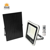 Solar-Lichter ENERGY LED Solar Strahler Schwarz Alu 100W...