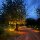 Solar-Lichter ENERGY LED Solar Strahler Schwarz Alu 100W 1000lm Fernbedienung Warmweiß IP65