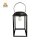 Solar Laterne BODHU XL: 32cm, schwarze Outdoor-Leuchte von Solar-Lichter, stilvolle Gartenbeleuchtung.