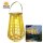 Nordlicht Professional LED Solar Laterne Bastfarben Kunststoff Ø16,5cm Filament 10lm 2700K