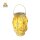 Solar-Lichter GILA LED Solar Laterne Natur PE-Rattan 22,8cm Flacker-Effekt 3000K IP44