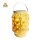 Solar-Lichter GILA XL LED Solar Laterne Natur PE-Rattan 32,4cm Flacker-Effekt 3000K IP44