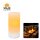 Solar-Lichter Terrassa XL LED Solar Kerze Weiß 15,6cm Flacker-Effekt 3000K IP44