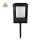 Solar-Lichter BORNEO 2-in-1 LED Solar Wegeleuchte Schwarz Eisen 25cm Erdspieß 3000K IP44