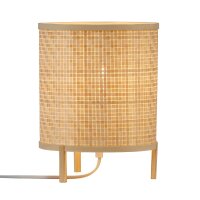 Tischleuchte Nordlux Trinidad Bambus Tischlampe Naturstil