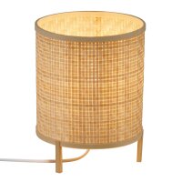 Tischleuchte Nordlux Trinidad Bambus Tischlampe Naturstil