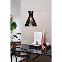 Pendelleuchte Groa 34, Schwarz, E27 max. 60W, Ø 34 cm – Nordlux