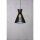 Nordlux Pendelleuchte Groa 34 Holz Schwarz Ø34cm E27 Lamellen-Design 200cm Abhängung