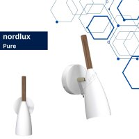 Wandleuchte Nordlux Pure Wandleuchte Weiß / Holz...