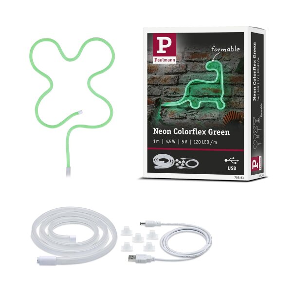Paulmann Color Flex Bank LED  NEON 4,5 Watt Grün